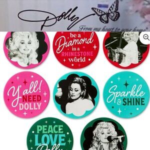 Dolly Parton 8-PK Coaster Set